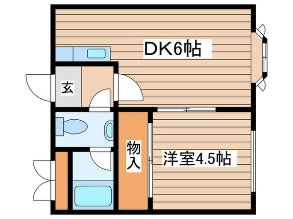 ハートランド光星の物件間取画像